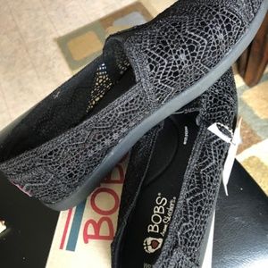 BOBS from Skechers Memory Foam Black